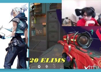 SEN TenZ JETT GAMEPLAY 20 ELIMS | VALORANT RADIANT RANKED - MAP SPLIT [Full Match] 21.