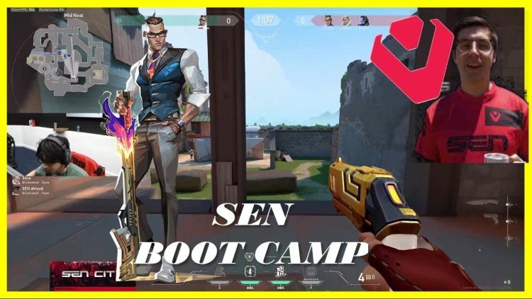 SEN TenZ dou Shroud CHAMBER GAMEPLAY! SEN Boot Camp! VALORANT RADIANT RANKED GAMEPLAY 42