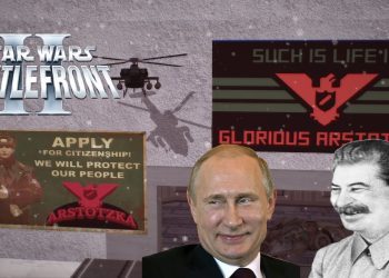 STALIN WOULD BE PROUD OF THIS MAP! Star Wars Battlefront 2 Mods: Glory to Arstotzka (Dark Reign)