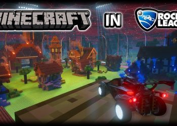 So I Created Minecraft Inside Rocket League...