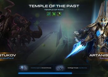 StarCraft 2 Co-op Temple of Pain Mutation with Stukov