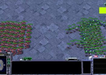StarCraft 2 Micro Test - 45 Blueflame Hellbats vs 100 Speed Lings/40 Speed Banes