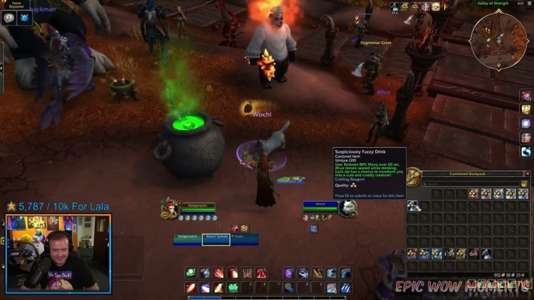 Suspiciously Fuzzy Drink Turns You Into STRAY (Dragonflight Alpha) | Epic WoW Moments