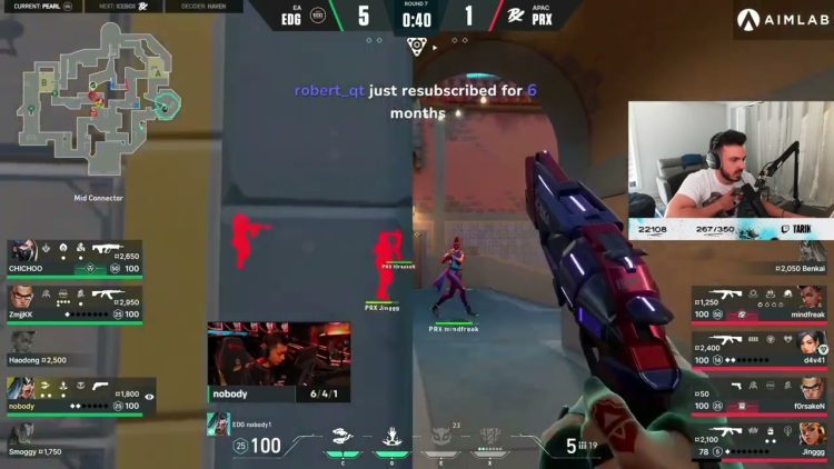 TARIK REACTS TO Insane Flick By EDG Nobody ( PRX vs EDG ) - Valorant Champions 2022