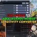 THE BEST COD Mobile to APEX LEGENDS MOBILE SENSITIVITY CONVERTER!