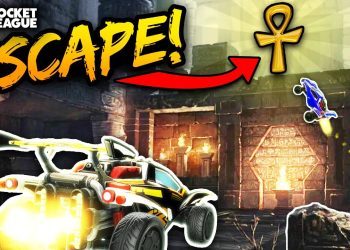 THE *NEW* ESCAPE THE TOMB IN ROCKET LEAGUE IS INSANE!