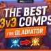 The BEST 3v3 Comps for GLADIATOR! (Shadowlands Season 3 Ending)