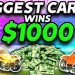 The BIGGEST CARRY wins $1000, who takes it?