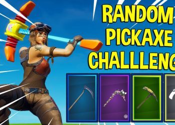 The NEW RANDOM PICKAXE CHALLENGE in Fortnite