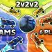The WORLD’S FIRST 2v2v2 in a BRAND NEW Rocket League Map!