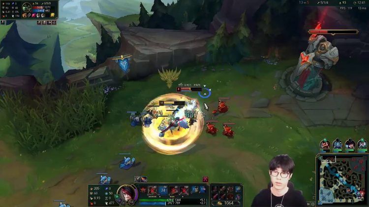 TheShy's procing fiora's ult in 1.5sec