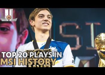 Top 20 Plays in #MSI History | LoL esports