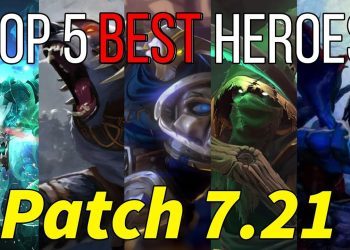 Top 5 best heroes of new meta - patch 7.21 (so far)