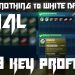 Trading from Nothing To White Dracos! #5 FINAL | Rocket League Trading 48 KEY PROFIT!