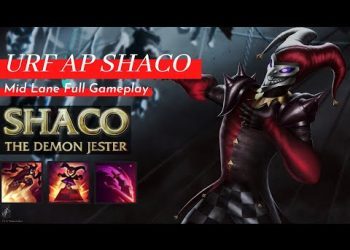 URF! | AP Shaco Gameplay vs Malphite Mid Lane - League of Legends