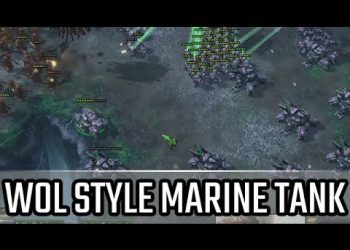 WOL style marine tank l New changes test map l StarCraft 2: Legacy of the Void Ladder l Crank