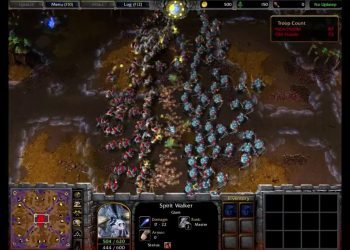 Warcraft 3 Classic: New Horde vs. Old Horde - Spirit Walkers/Magi (100 vs. 100)