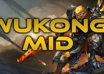 Wukong mid OP build 25 kills #league of legends