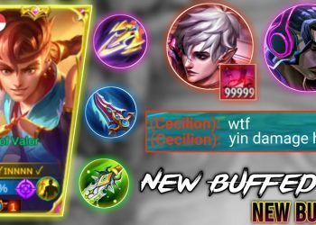 YIN VS STACK HACK CECILIAN IN LATE GAME!!! | NEW BUILD & EMBLEM SET TOP 1 GLOBAL YIN 2022 - MLBB