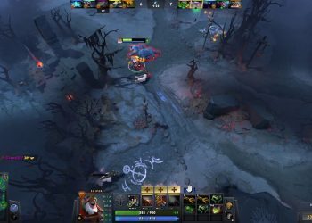 #dota 2 sniper farming and pushing pass
