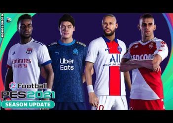 eFootball PES 2021 Season Update - Kits Ligue 1 Uber Eats