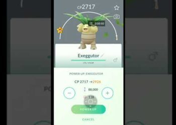 exeggute evolve into exeggutor#youtube shorts #pokemon go
