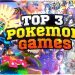 top 3 pokemon games on android /ios/mobil on google play store