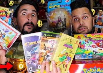 we seriously cannot stop doing this to ourselves.....SPENDING HUNDREDS on 90's RETRO GAMES AND TOYS!
