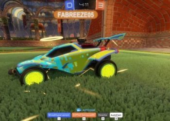 An absolute BOT takes on a semi-sweat in a ROCKET LEAGUE 1V1