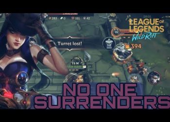 Caitlyn Gameplay || League Of Legends Wildrift (Intense Game)