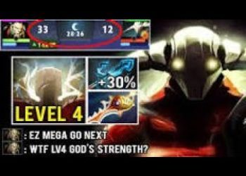 Crazy Sven Rapier Defense Megacreeps Dota 2 7.25
