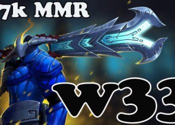 Dota 2 - w33 plays Sven top 1 EU mmr - Ranked Match