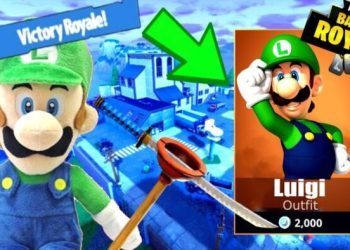Luigi CHALLENGE In Fortnite! [FIRST WIN!] | Fortnite Battle Royale |