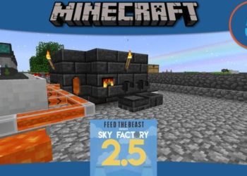 Minecraft Mods: How to build a Tinker's Construct Smeltery in SkyFactory 2.5 - E5