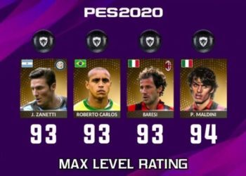 PES 2020 Mobile - All official 48 LEGENDS @Max Level Ratings | FULL HD