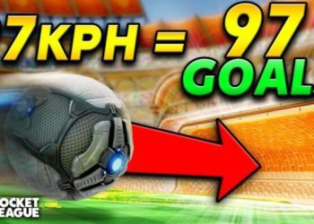 Rocket League, but only the SPEED of the goal matters