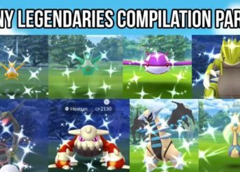 SHINY LEGENDARIES ONLY Part 2 - PokemonGO Shiny Encounter Compilation #22