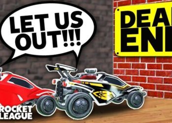 The Rocket League Maze that is ACTUALLY IMPOSSIBLE!