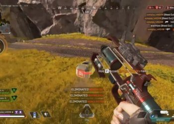 This is what 100 hours on Kovaaks looks like on Apex Legends