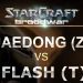 StarCraft - Brood War 2017 - Flash (T) v Jaedong (Z) on Tau Cross