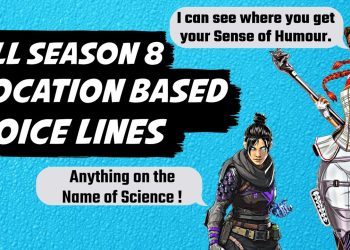 All New Season 8 Location Based Voice Lines | Apex Legends