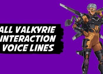 All Valkyrie Interaction Voice Lines | Apex Legends