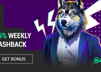 Betinia 15% Weekly Cashback
