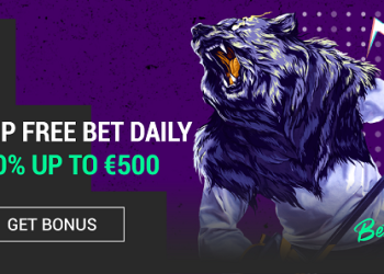 Betinia Vip Free Bet - 50% up to €500