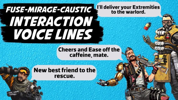 Fuse Mirage Caustic Interactions Voice Lines