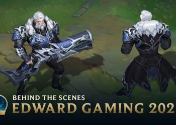Making the EDG Worlds Championship Team Skins Behind the Scenes | League of Legends