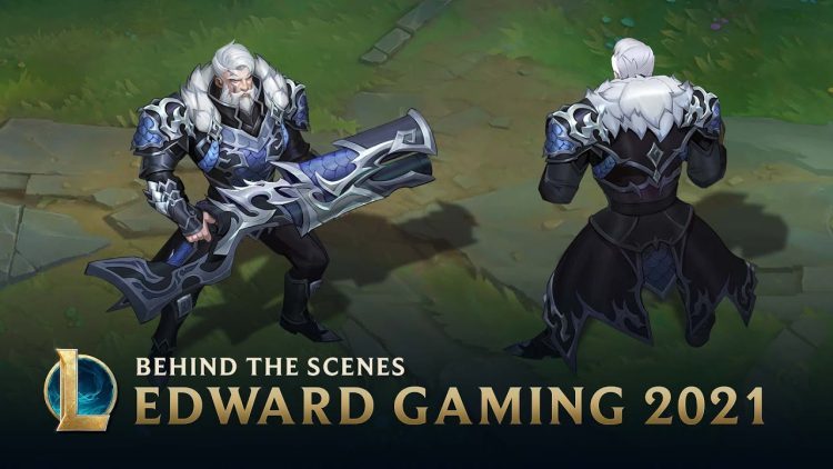 Making the EDG Worlds Championship Team Skins Behind the Scenes | League of Legends