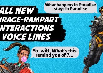 Mirage Rampart Interaction Voice Lines - Apex Legends Season 8