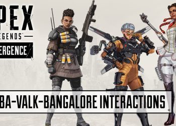 NEW Loba Valkyrie Bangalore Interactions Voice Lines | Apex Legends