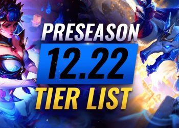 NEW PRESEASON Tier List & UPDATED CHANGES - League of Legends Patch 12.22
